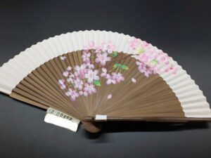 Hand Fan -Ladies' Summer Sensu (hand-painted) (2)-