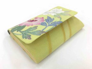 Yuzen-Dyeing Card Case (Yellow)